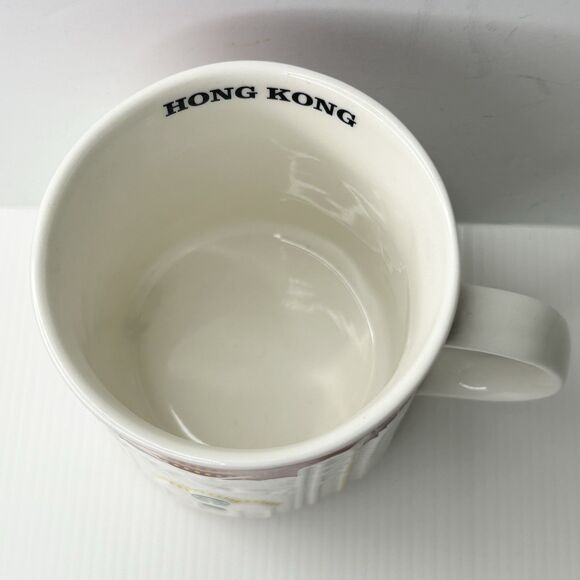 Starbucks® Relief Mug HONG KONG RED 2013 Christmas Holiday - Picture 8 of 9